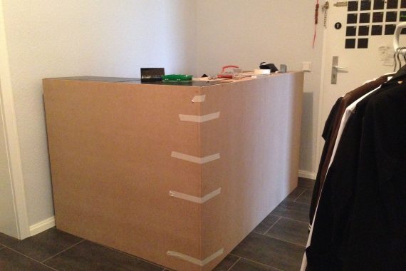 Projekt Theke Anfang